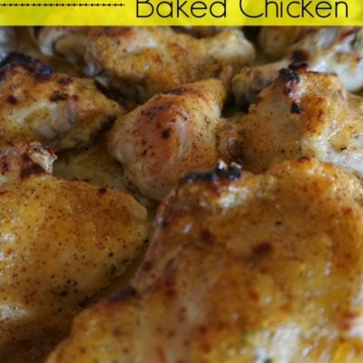 Easy Healthy Recipe: Dijon and Jam Baked Chicken