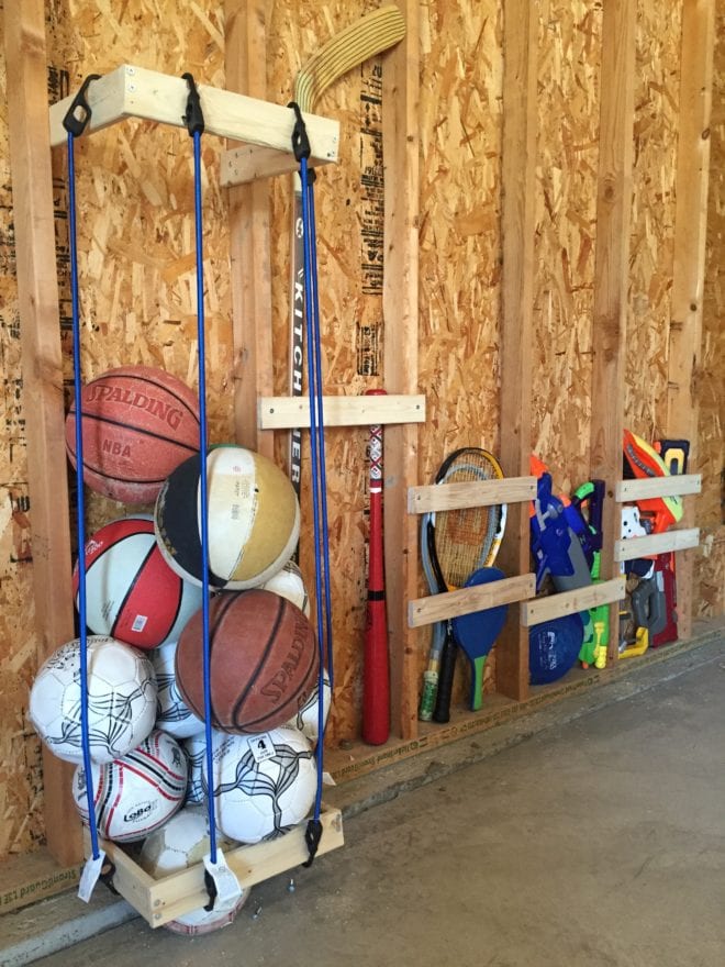 Bosch tools Easy DIY Garage Sports Storage