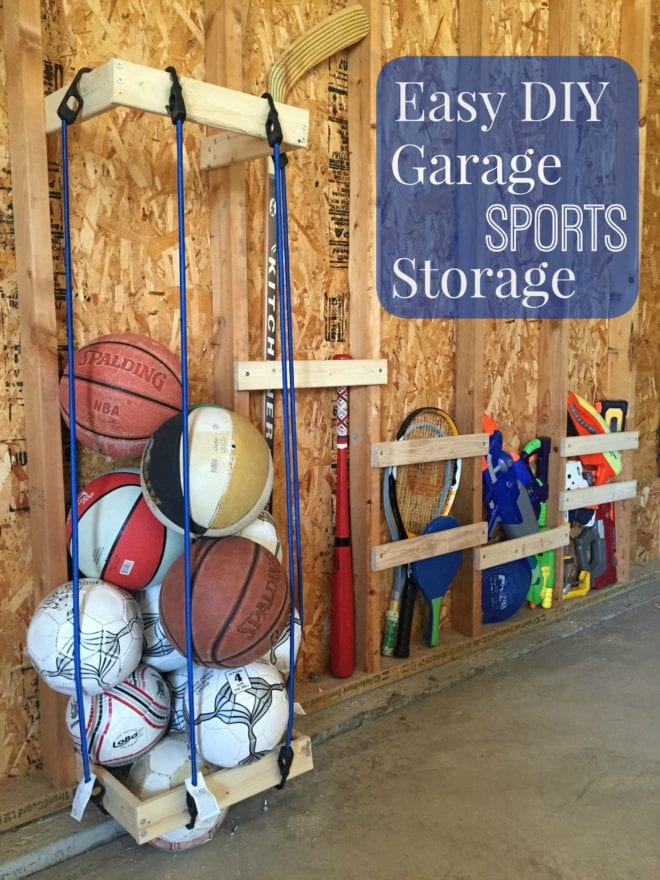 Bosch tools Easy DIY Garage Sports Storage