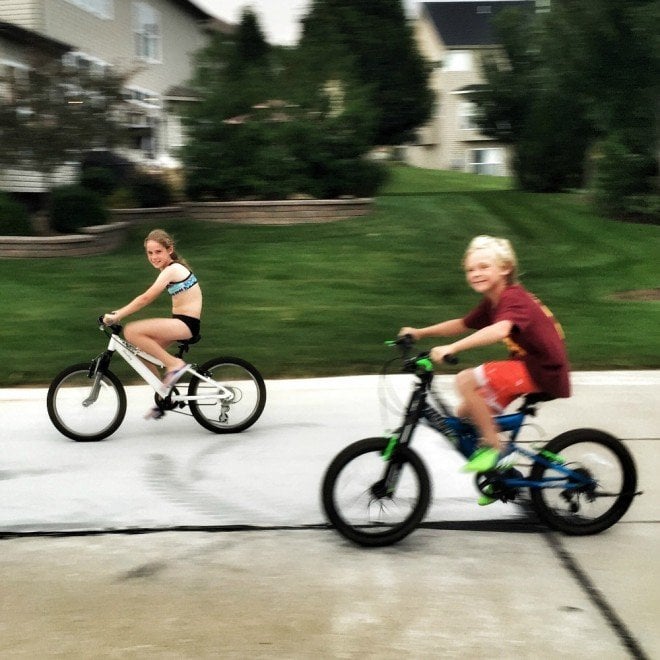 Cooper Delaney Bike Riding 2015