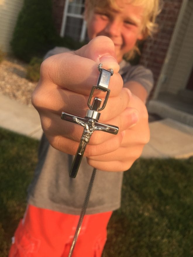 Father's Day Gift Ideas: Watches and Jewelry - Sears Stainless Steel Crucifix