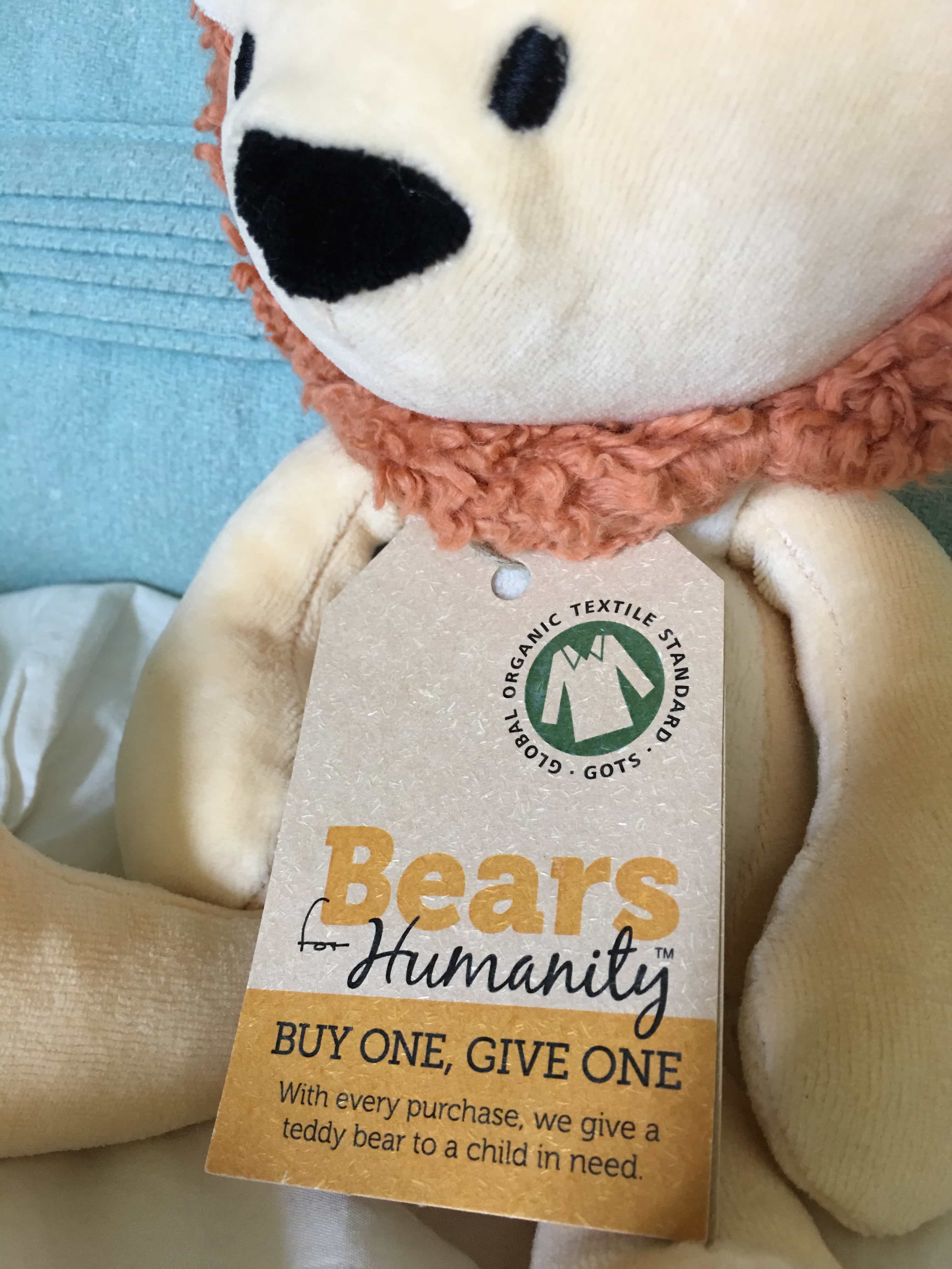 GIfts that Give: Bears for Humanity Lion Closeup