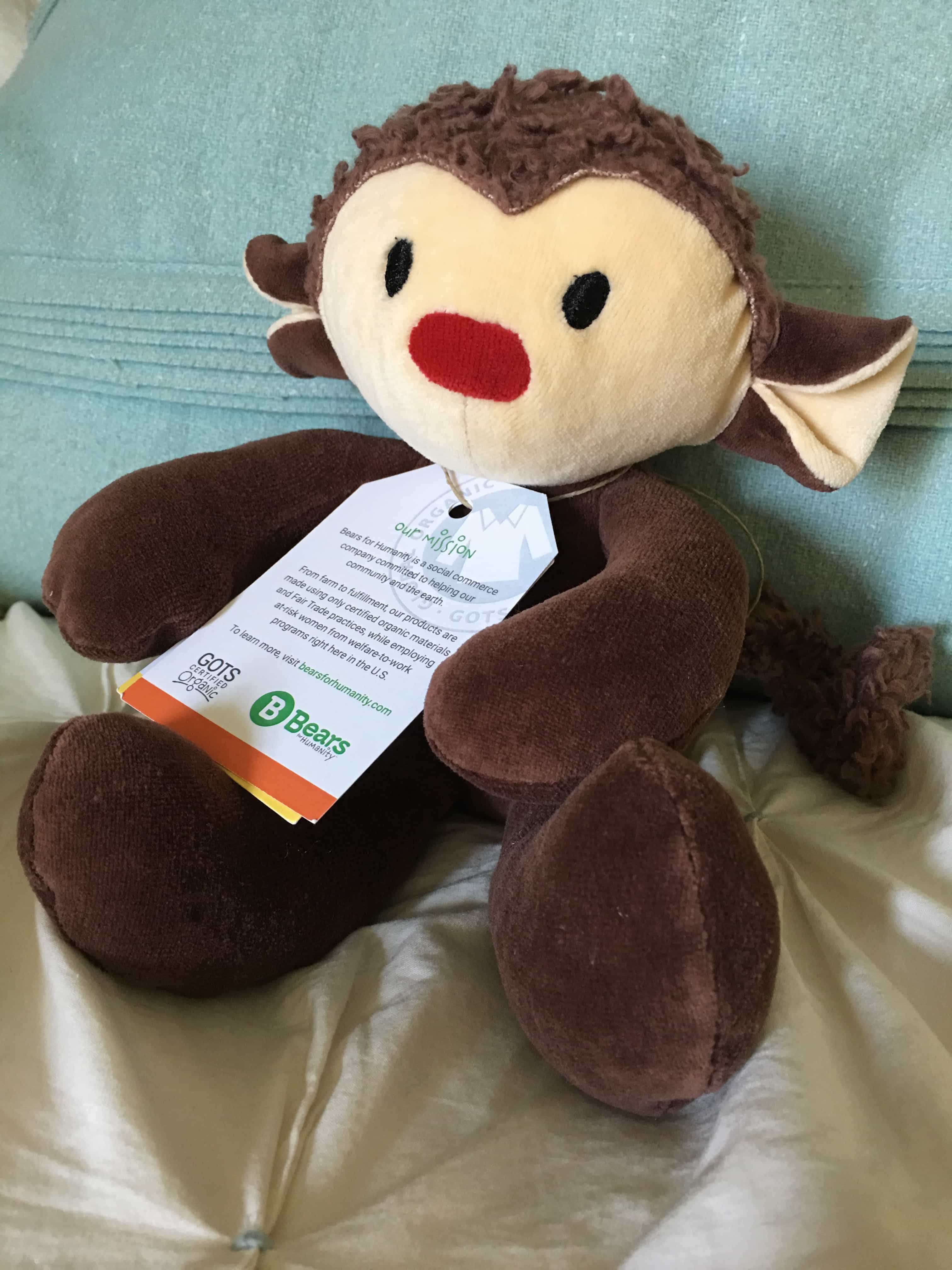 GIfts that Give: Bears for Humanity Monkey