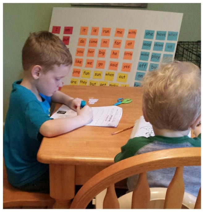 7 Tips to Make Kindergarten Easier for the Whole Family - Make Homework a Priority