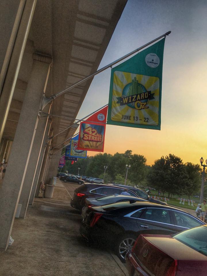 Meet Me at the Muny - Entrance - Flags