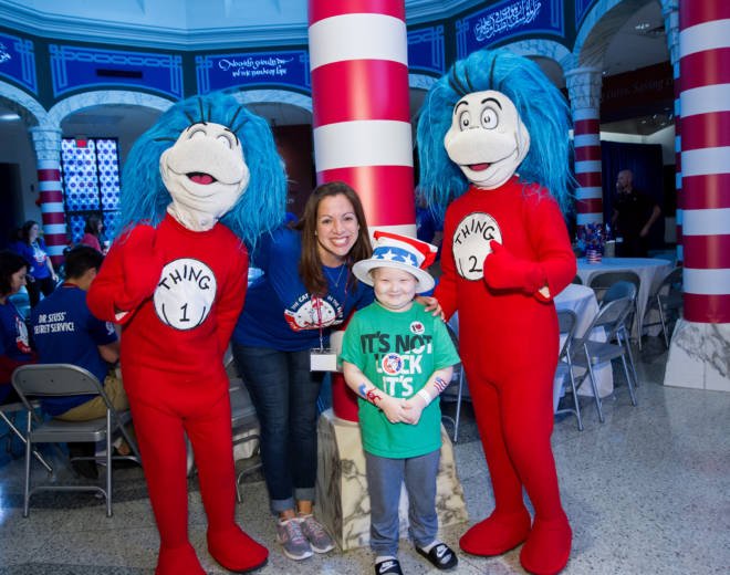 Carnival Cruise #DayofPlay at St. Jude's Hospital: Thing 1, Thing 2