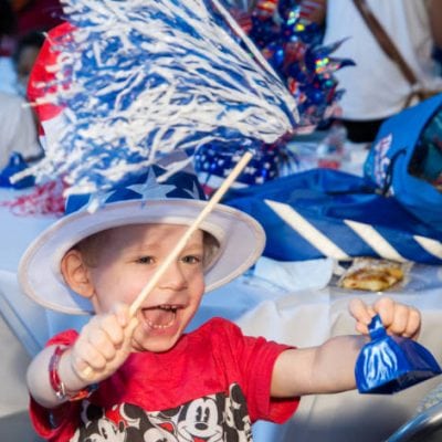 The Color of Hope is Red, White and Blue: Carnival Cruise #DayofPlay at St. Jude's Hospital