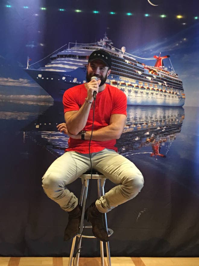 Sam Hunts Takes the Stage During Intimate Carnival Live Experience aboard Carnival Splendor