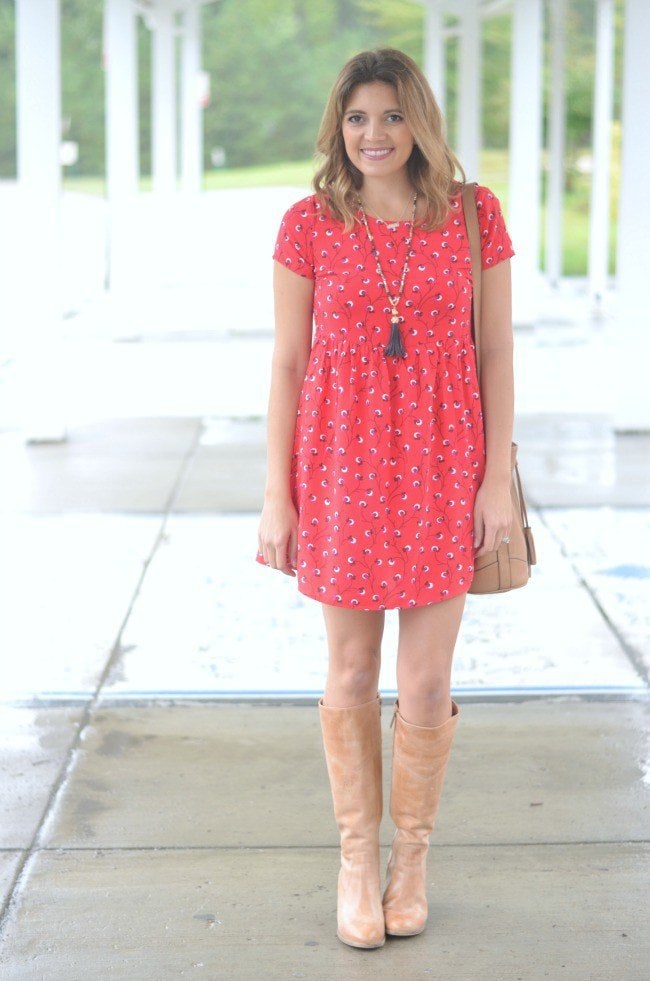 dresswithheeledbootsforfall Pretty Extraordinary