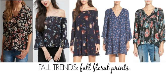 must-have fall trends - fall floral prints