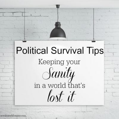 Political Survival Tips: Keeping Your Sanity in a World That’s Lost It