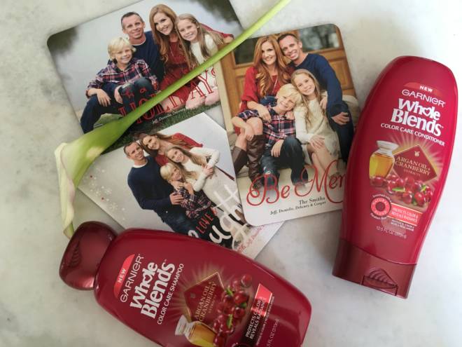 Take those Pictures: An Annual Holiday Tradition - Garnier Argan Oil and Cranberry Extract Whole Blend