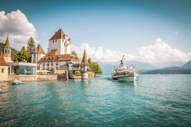 Planning A Road Trip through the Alps: Thun, Schloss Oberhofen