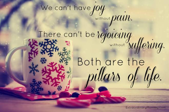 The Necessity of Joy and Pain: A Dichotomy of Opposites