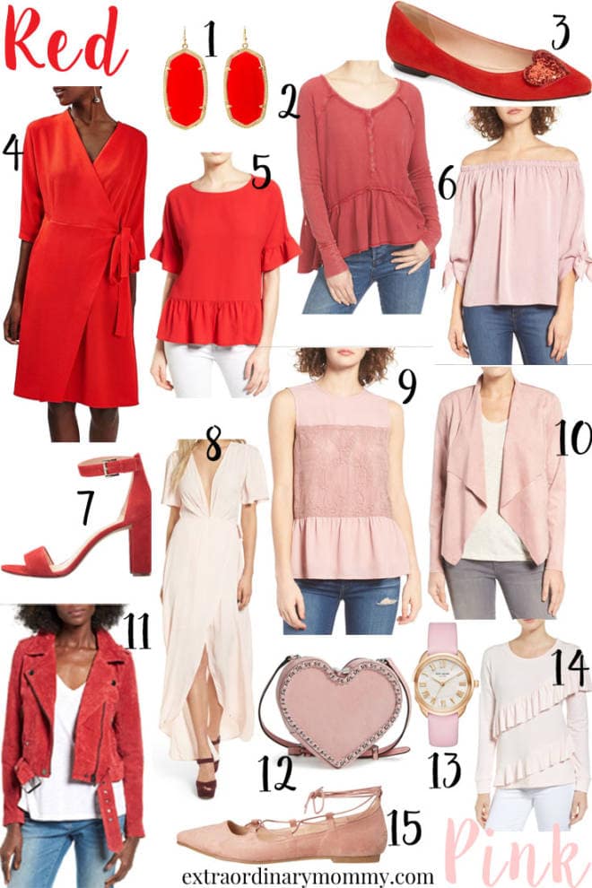 red and pink finds for valentine's day