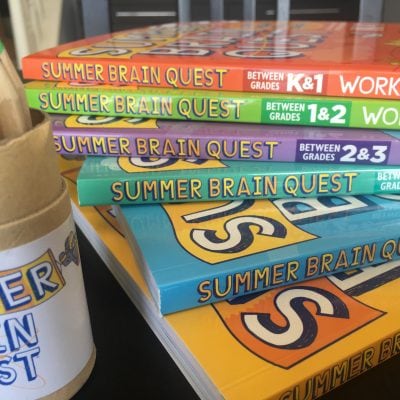 Prevent the Summer Slide: Keep Kids Focused with Summer #BrainQuest