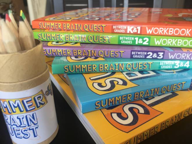 Prevent the Summer Slide: Keep Kids Focused with Summer #BrainQuest