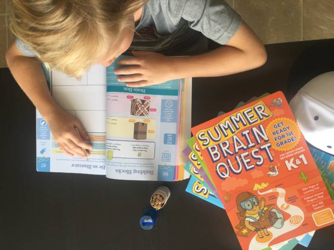 Prevent the Summer Slide: Keep Kids Focused with Summer #BrainQuest
