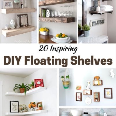 20 Inspiring DIY Floating Shelves