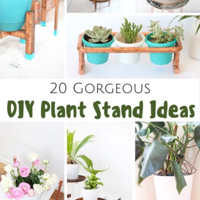 20 Gorgeous DIY Plant Stand Ideas