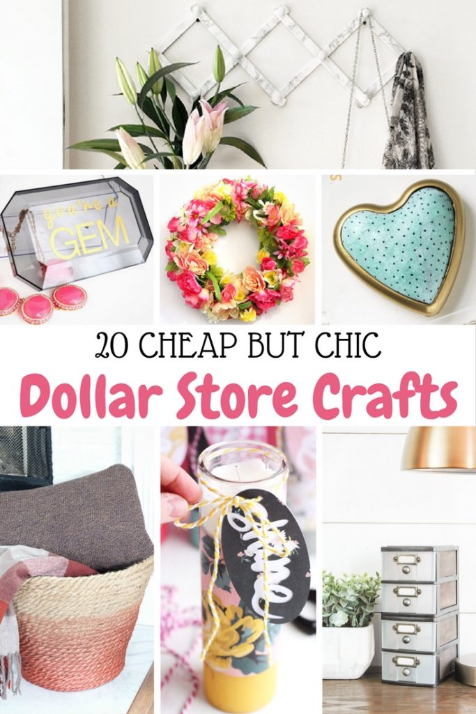 20 Cheap but Chic Dollar Store Crafts - Pretty Extraordinary