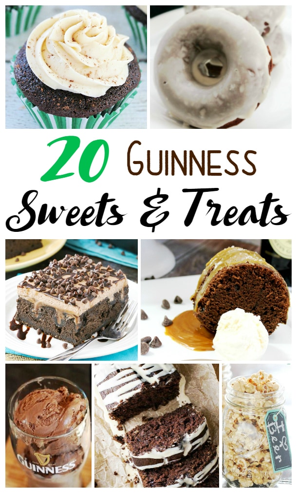 20 Guinness Sweets and Treats (Salted Caramel Chocolate Guinness Cookies are to die for!) 