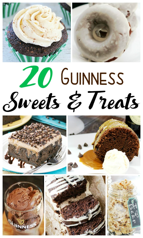 20 Guinness Sweets and Treats (Salted Caramel Chocolate Guinness Cookies are to die for!) 