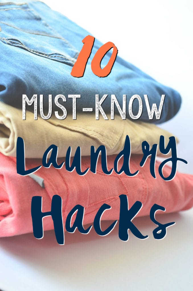 10 Laundry Hacks You Need to Know (who knew ice cubes could make all the difference?)