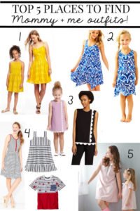 5 Places to Shop for Mommy and Me Outfits
