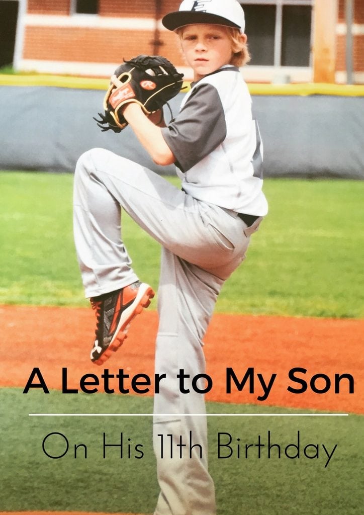 A Letter to My Son on His 11th Birthday