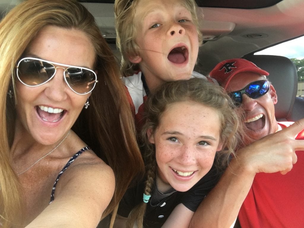 Family Car Selfie