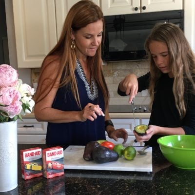 The Sweetness of Cooking with Kids: Summer Fresh Guacamole