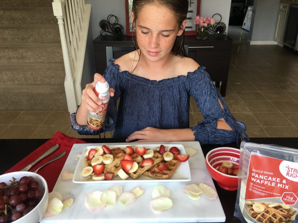 Start Your Mornings Right #ChooseStartRight - Delicious Waffles!