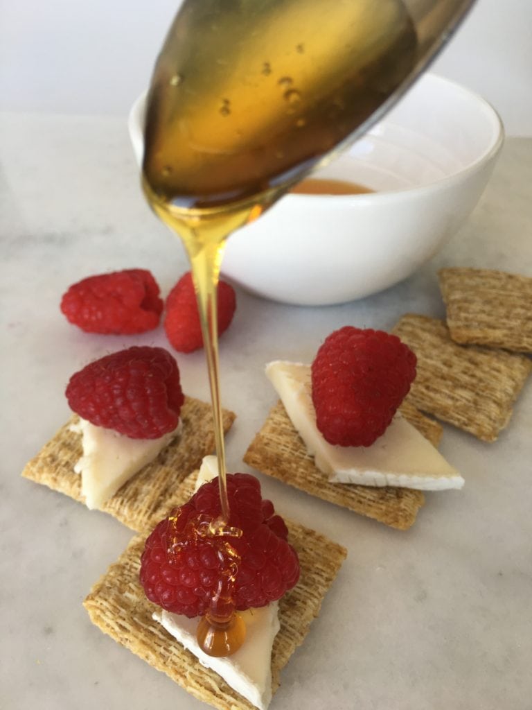 Whole Grain Back to School Snacks Your Kids Will Love - From the sweet to the salty...a little bit of goodness for every taste....Triscuit Raspberry & Brie Sweet Treat