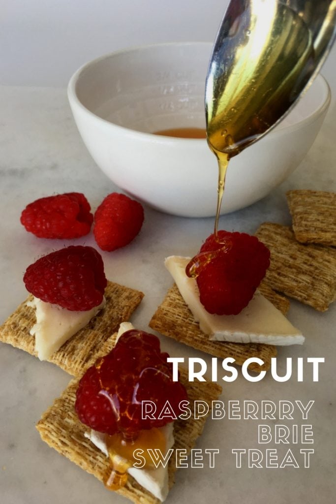 Whole Grain Back to School Snacks Your Kids Will Love - From the sweet to the salty...a little bit of goodness for every taste....Triscuit Raspberry & Brie Sweet Treat