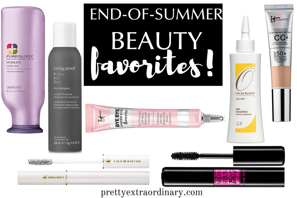 end of summer beauty favorites