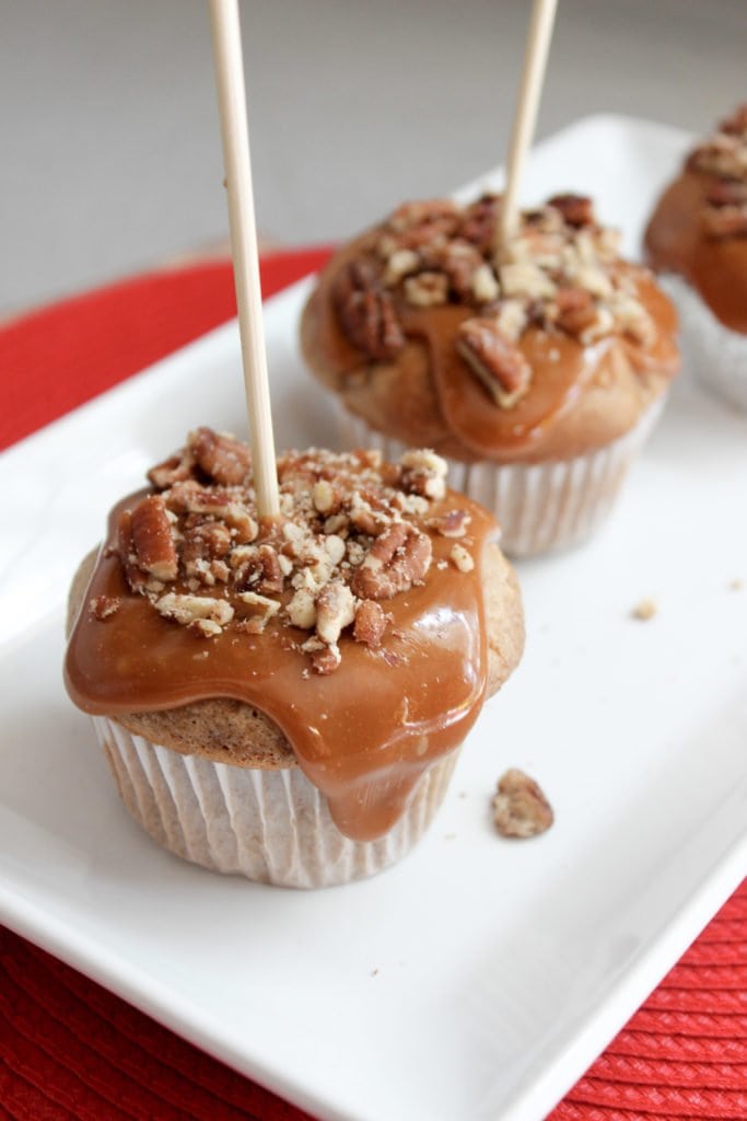 Fall Dessert Recipe: Caramel Apple Cupcakes | PrettyExtraordinary.com