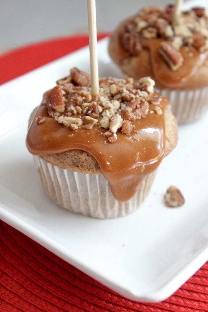 Fall Dessert Recipe: Caramel Apple Cupcakes | PrettyExtraordinary.com