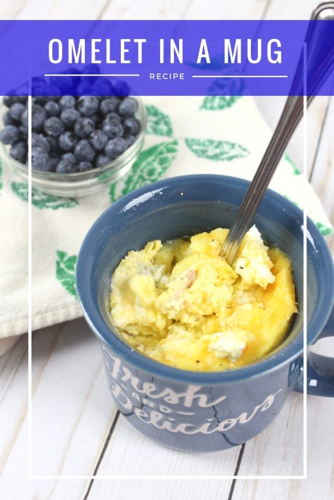 Easy Breakfast Recipe: Omelet in a Mug