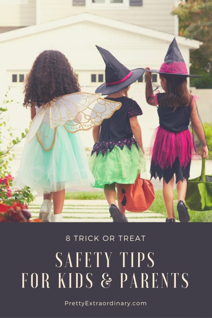 8 Trick or Treat Safety Tips for Kids and Parents | PrettyExtraordinary.com