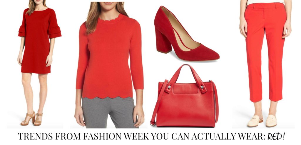 Trends from Fashion Week You Can Actually Wear - Reds