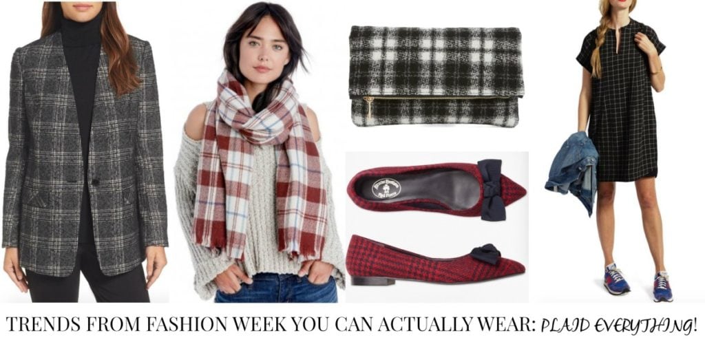 Trends from Fashion Week You Can Actually Wear - Plaid Everything