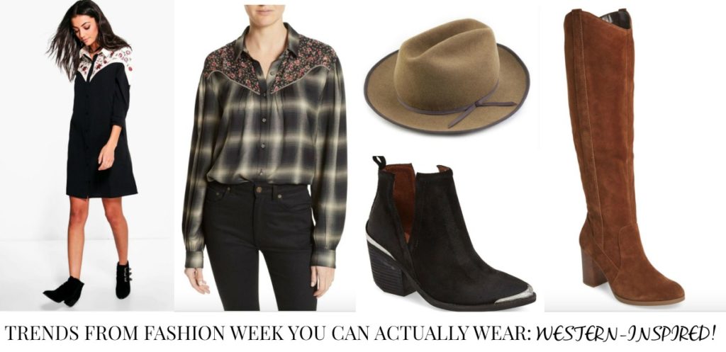 Trends from Fashion Week You Can Actually Wear - Western Inspired