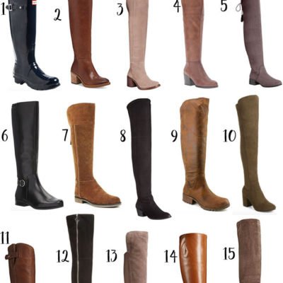 Knee High and Over the Knee Boots Under $100