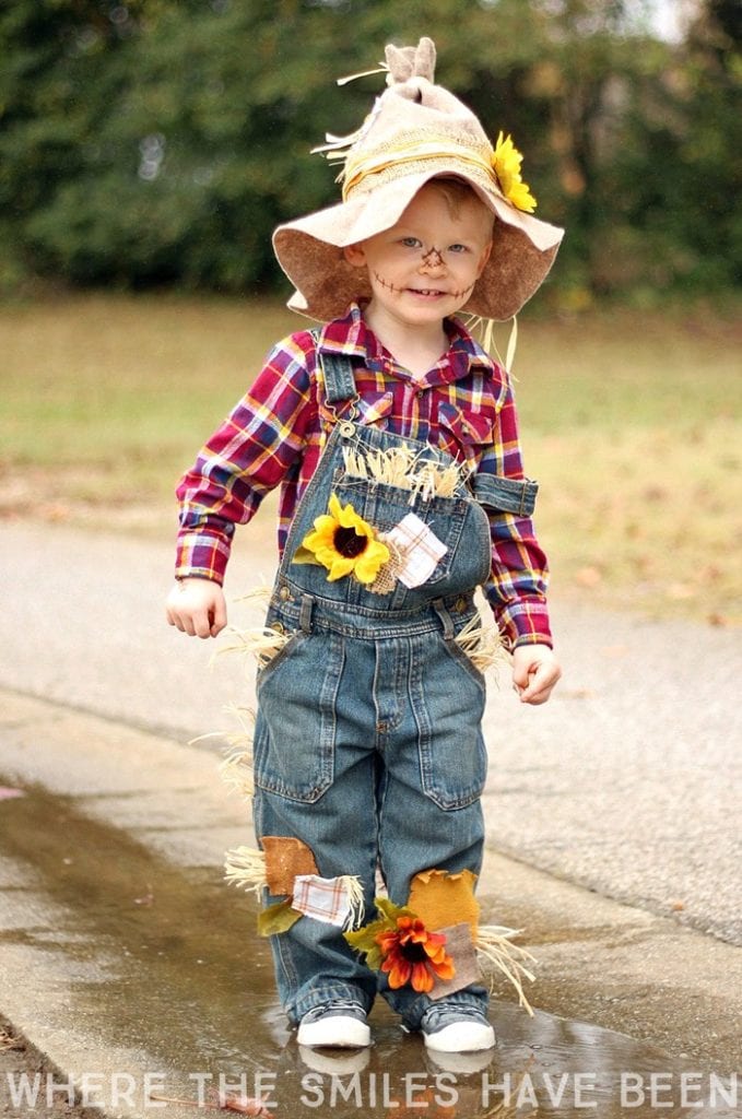 Cute Last-Minute Costume Ideas for Toddlers - Scarecrow