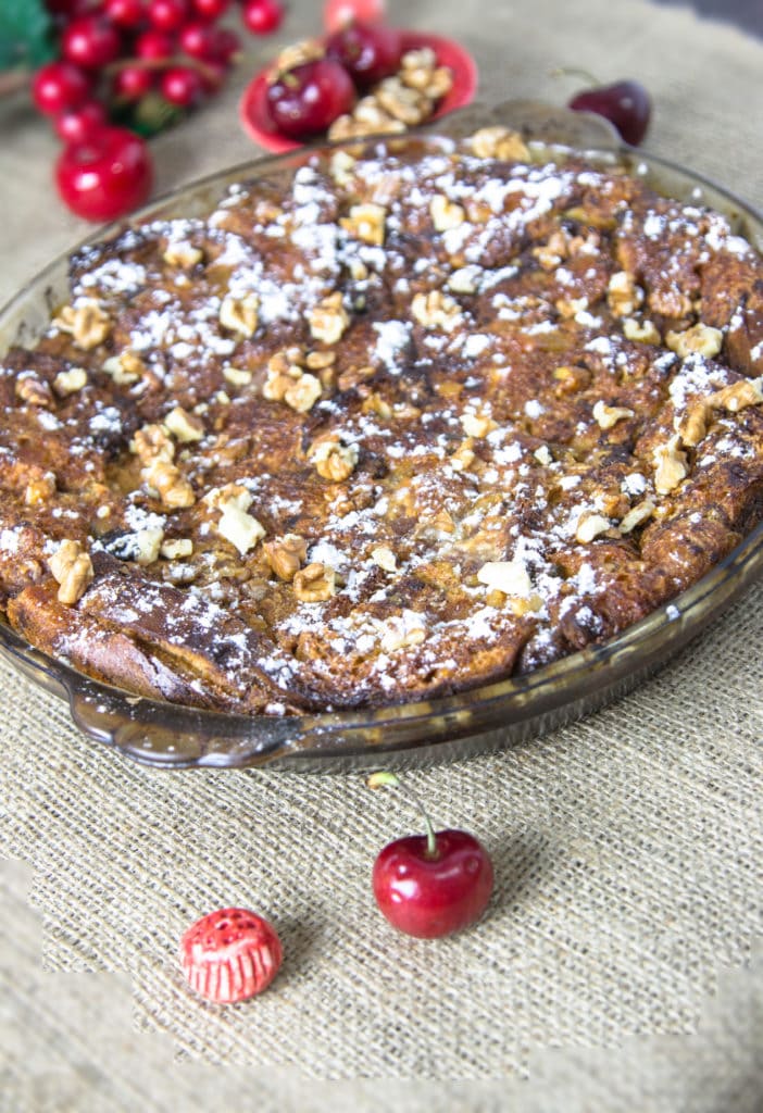 Panettone French Toast Casserole // PrettyExtraordinary.com