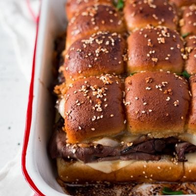 Easy Appetizer: French Dip Sliders