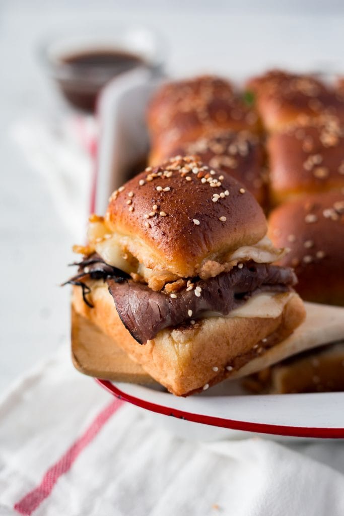 Easy Appetizer: French Dip Sliders - my favorite!