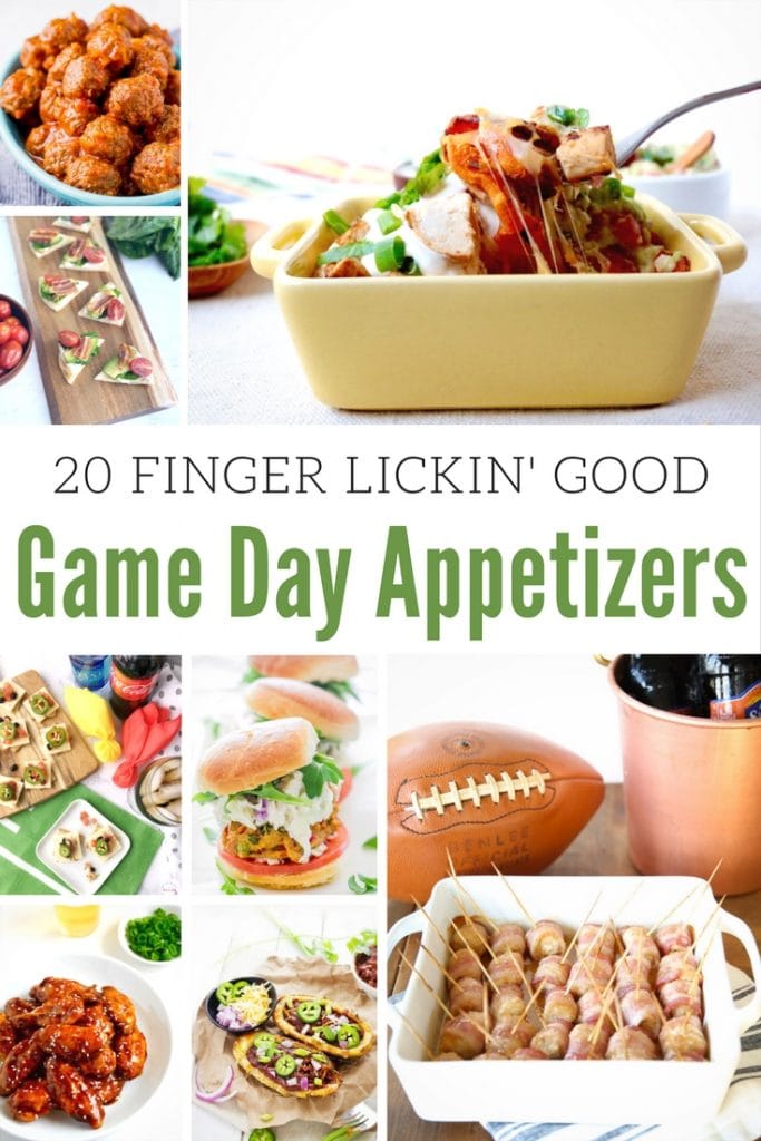 20 Finger Lickin' Good Game Day Appetizers - Pretty Extraordinary