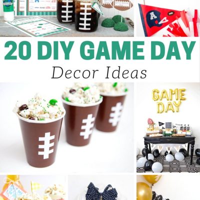 20 DIY Game Day Decor Ideas